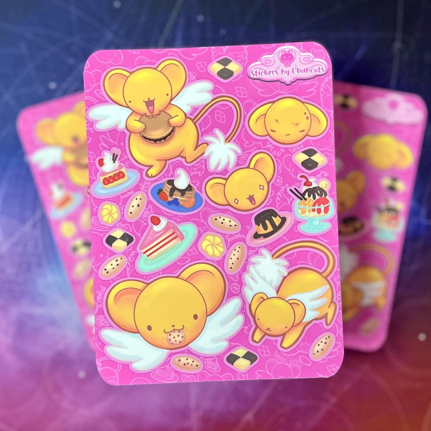 Kero - Sticker Sheet, Waterproof & UV Resistant Vinyl Stickers