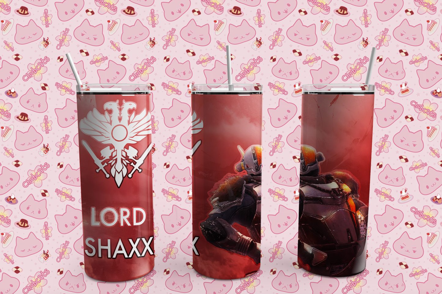 Destiny Themed, Vanguard Tumblers, 20 oz, Lord Shaxx