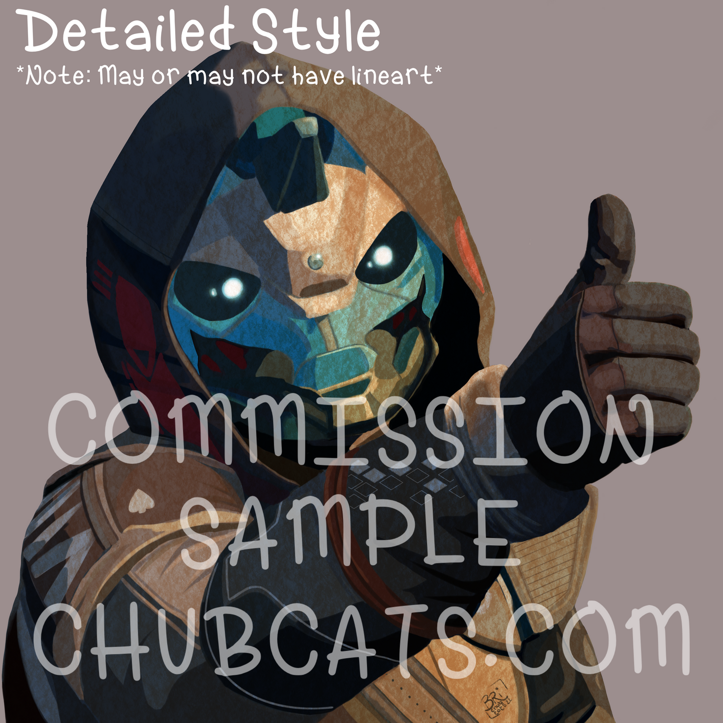 Destiny Commissions, Custom art of your own Guardian, Destiny 2 Commission, 3 styles, Super Detailed, Detailed or Chibi