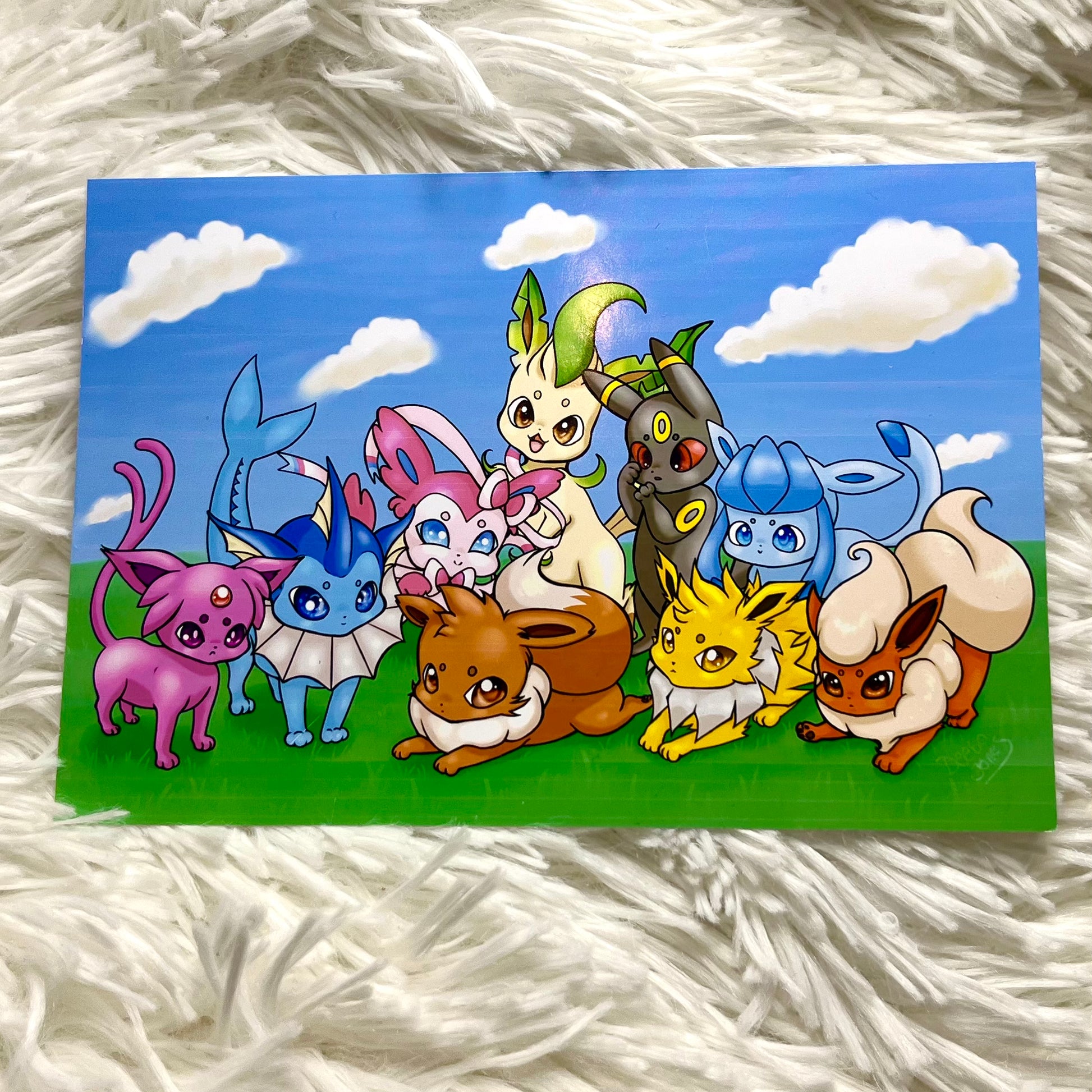 Pokemon Eeveelutions Print