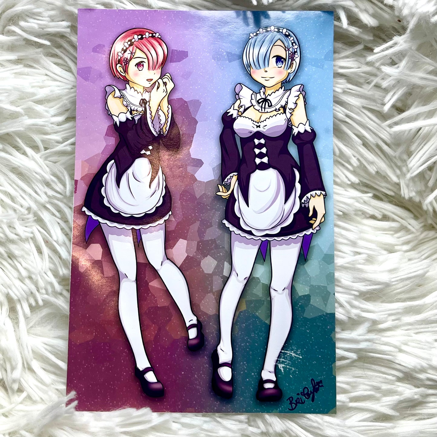 Rem & Ram - Poster / Postcard Print